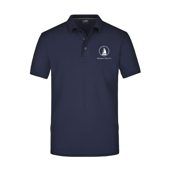 Beispiel Verein - Men's Pima Polo Miniaturansicht